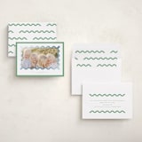 "Party Squiggle" - Holiday Cards in Spearmint by Blustery August - Assembled