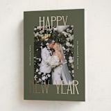 "Maeve" - Holiday Cards in Juniper by Kelly Watkins - Folded Card