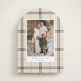 "Window Pane" - Holiday Cards in Vanilla by Cindy Reynolds - Front