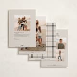 "Window Pane" - Holiday Cards in Vanilla by Cindy Reynolds - Back of Card Options