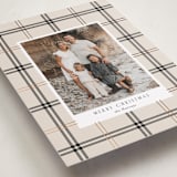 "Window Pane" - Holiday Cards in Vanilla by Cindy Reynolds - Detail