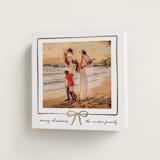 "lil bow" - Holiday Cards in Snowfall by Jennifer Lew - Folded Card