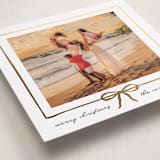 "lil bow" - Holiday Cards in Snowfall by Jennifer Lew - Detail