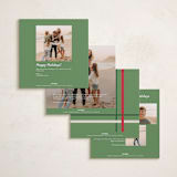 "Perfectly Plaid" - Holiday Cards in Vanilla by Poised Avenue - Back of Card Options