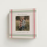 "Perfectly Plaid" - Holiday Cards in Vanilla by Poised Avenue - Folded Card
