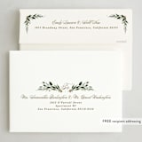 "Rustic Wreath" - Holiday Cards in Vintage by Kate Ahn - FREE Recipient Addressing