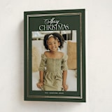 "Classic" - Holiday Cards in Evergreen by Nicole Walsh - Folded Card