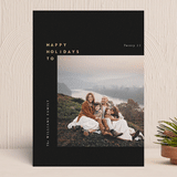 "Piet" - Holiday Cards in Coal by Robert and Stella - Front