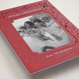 "Holly whirl" - Holiday Cards in Crimson by Cass Loh - Detail