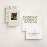 "gold frame" - Holiday Cards in Milk by Claire - Assembled