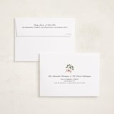 "gold frame" - Holiday Cards in Milk by Claire - FREE Recipient Addressing