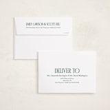 "The Bold Border" - Holiday Cards in Pine by Brianne Larsen - FREE Recipient Addressing