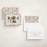 "Tiles" - Holiday Cards in Vanilla by Makewells - Assembled