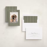 "Greenwich" - Holiday Cards in Sage by Melanie Kosuge - Assembled
