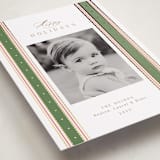 "Swiss Dot Ribbon" - Holiday Cards in Wreath by Susan Zinader - Detail