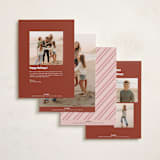 "Oh So Very Merry" - Holiday Cards in Holly by Sierra Lee - Back of Card Options