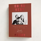 "Oh So Very Merry" - Holiday Cards in Holly by Sierra Lee - Folded Card