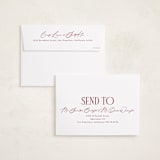 "Joy Arch" - Holiday Cards in Cranberry by Brianne Larsen - FREE Recipient Addressing