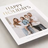 "Slate" - Holiday Cards in Sugar by Wildfield Paper Co - Detail