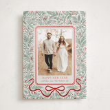 "Merry Botanical" - Holiday Cards in Pine by Elly - Front