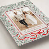 "Merry Botanical" - Holiday Cards in Pine by Elly - Detail