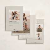 "Bridges" - Holiday Cards in Snow by Amy Kross - Back of Card Options