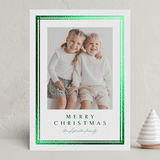 "Trim" - Holiday Cards in Pine by Lea Delaveris - Front