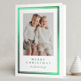"Trim" - Holiday Cards in Pine by Lea Delaveris - Folded Card