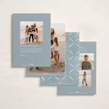 "Whimsical Bow" - Holiday Cards in Jack Frost by Susan Zinader - Back of Card Options