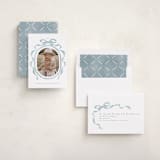 "Whimsical Bow" - Holiday Cards in Jack Frost by Susan Zinader - Assembled