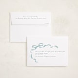 "Whimsical Bow" - Holiday Cards in Jack Frost by Susan Zinader - FREE Recipient Addressing