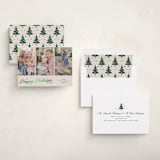 "jagged edge" - Holiday Cards in Pudding by Cass Loh - Assembled