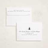 "jagged edge" - Holiday Cards in Pudding by Cass Loh - FREE Recipient Addressing