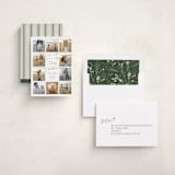 "Christmas Candids" - Holiday Cards in Snow by Robert and Stella - Assembled