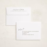 "Christmas Candids" - Holiday Cards in Snow by Robert and Stella - FREE Recipient Addressing