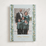 "evergreen garlands" - Holiday Cards in Winter Sky by Rebecca Durflinger - Front