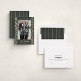 "evergreen garlands" - Holiday Cards in Juniper by Rebecca Durflinger - Assembled