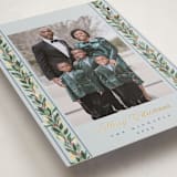 "evergreen garlands" - Holiday Cards in Winter Sky by Rebecca Durflinger - Detail