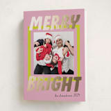 "Bold and Bright" - Holiday Cards in Gumdrop by Shari Margolin - Folded Card