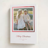 "Lauren" - Holiday Cards in Santa Suit by Blustery August - Folded Card