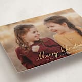 "Winter Greetings" - Holiday Cards in Snow by Ashley Iwafuchi - Detail