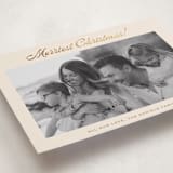 "Having Fun" - Holiday Cards in Butterscotch by Carolyn MacLaren - Detail