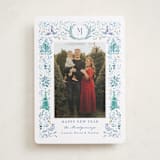 "Wonders of Nature" - Holiday Cards in Blue Spruce by Petra Kern - Front