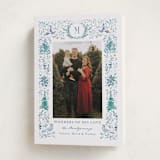 "Wonders of Nature" - Holiday Cards in Blue Spruce by Petra Kern - Folded Card