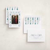 "Wonders of Nature" - Holiday Cards in Blue Spruce by Petra Kern - Assembled