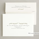 "Delicate Frame" - Holiday Cards in Juniper by Kristen Knechtel - FREE Recipient Addressing