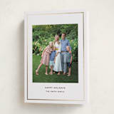 "Bowery" - Holiday Cards in Fig by Megan Davis - Folded Card