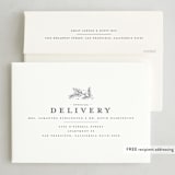 "Flannel" - Holiday Cards in Navy by Wildfield Paper Co - FREE Recipient Addressing