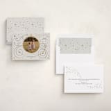 "Disney's Cinderella Carriage" - Holiday Cards in Ivory by Amy Payne - Assembled