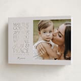 "Filled With Love" - Holiday Cards in Chestnut by Pink House Press - Folded Card